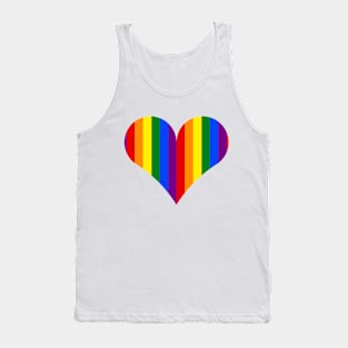 LGBT Heart Tank Top